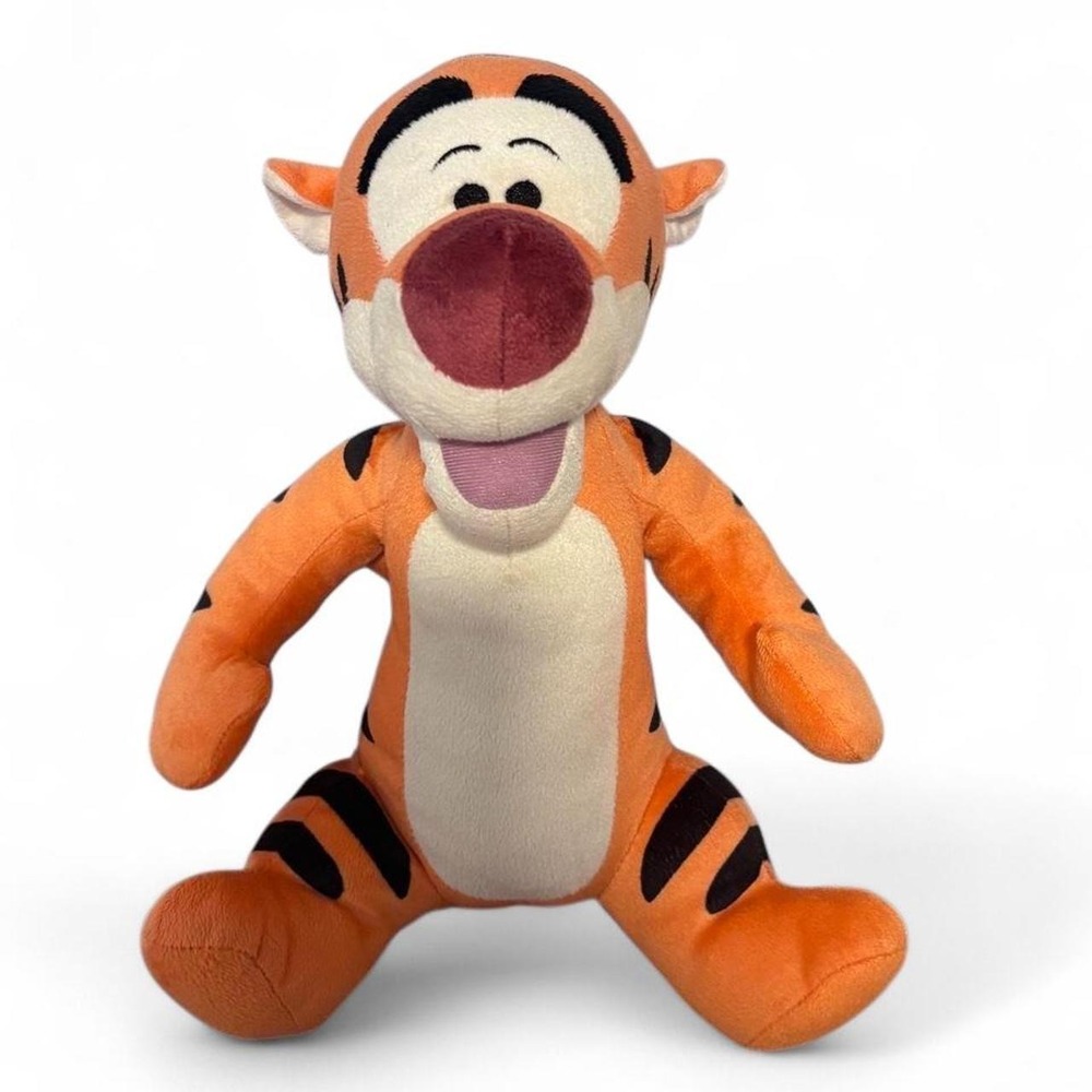 Disney Just Play Tigger Stuffed Animal Plush 12 Winnie the Pooh Orange Tiger